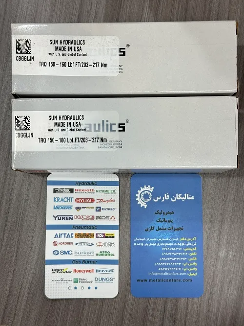 متالیکان فارس-فشارشکن sun hydraulic مدل CBGG-LJN